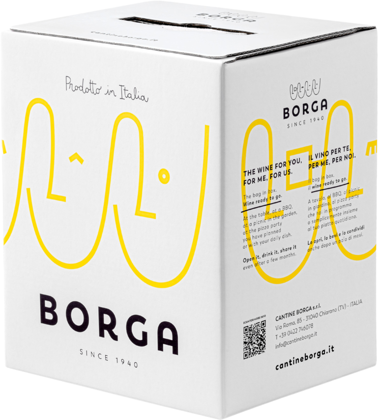 Pinot Grigio Bag In Box Cantine Borga Decant