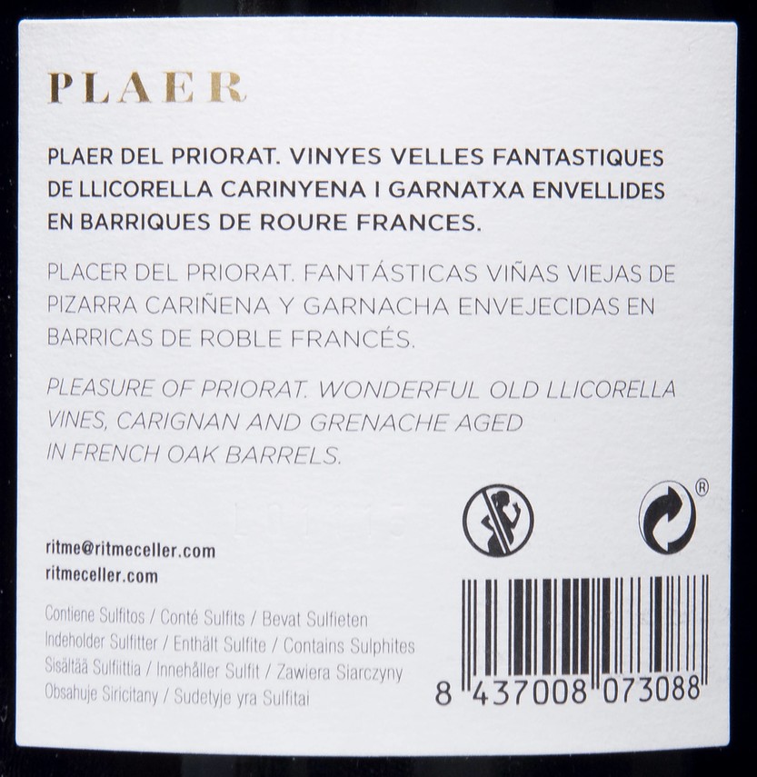 Etiketa Acústic Plaer