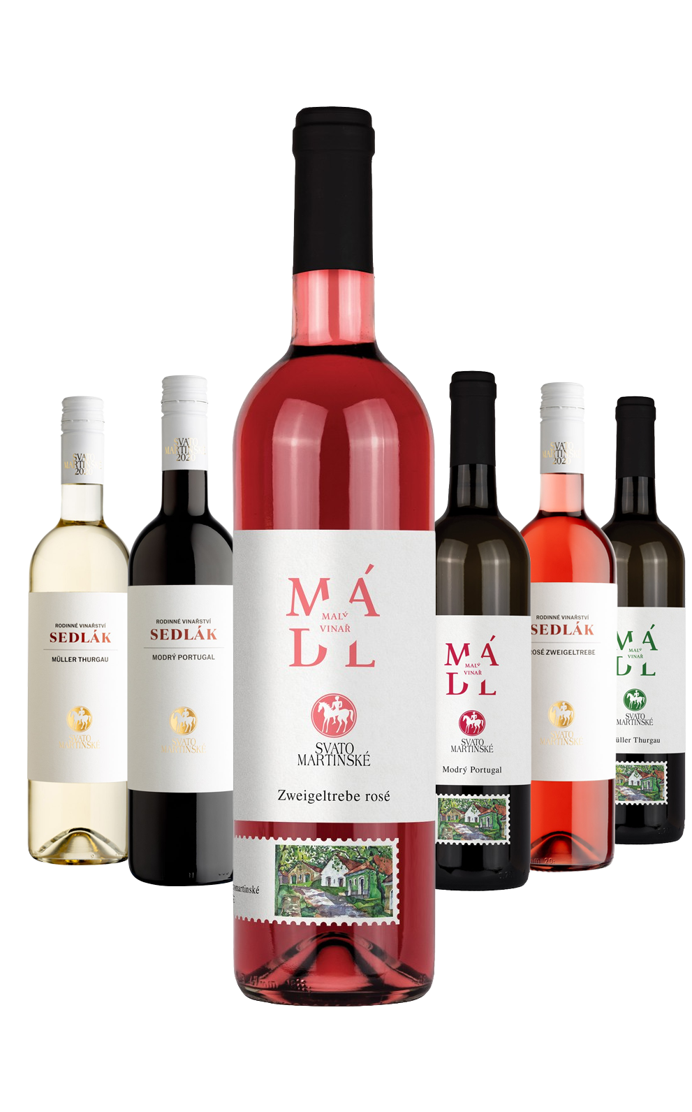 Set svatomartinských vín